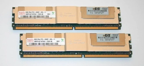 RAM-geheugen 2x 8GB HP Workstation xw8600 DDR2 667MHz ECC FULLY BUFFERED DIMM | 413015-B21