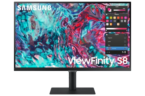 Monitoren 27" Samsung ViewFinity LS27B800TGUXEN S80TB 3840 x 2160 4K UHD 60Hz schermmatrix IPS