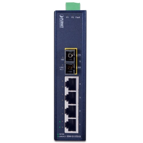 Schakelaar Planet ISW-511 4x 100Mb 1x 100Mbps SFP