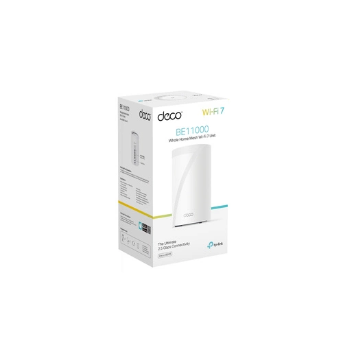 Toegangspunt TP-LINK Deco BE65 (1-pack) 2.4 GHz | 5 GHz | 6 GHz 2880 Mbps 802.11 a/b/g/n/ac/ax/be