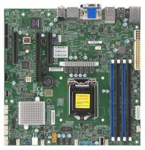 Moederbord Supermicro X11SCZ-F LGA1151 uATX | MBD-X11SCZ-F-O