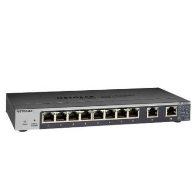 Schakelaar Netgear GS110EMX-100PES 8x 10/100/1000 | 2x 10/100/1000/10000