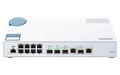 Schakelaar QNAP QSW-M408-2C 8x 1Gb 2x SFP+ 2x RJ-45/SFP+
