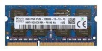RAM-geheugen 1x 8GB Hynix SO-DIMM DDR3 1600MHz PC3-12800 | HMT41GS6DFR8A-PB