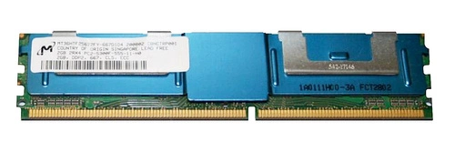 RAM-geheugen 1x 2GB Micron ECC FULLY BUFFERED DDR2 667MHz PC2-5300 FBDIMM | MT36HTF25672FY-667B3E3