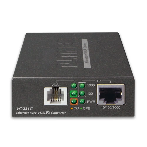 Mediaconverter Planet VC-231G 1x VDSL2/RJ11 1x RJ-45
