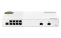 Schakelaar QNAP QSW-M2108-2S 8x 2.5Gb 2x SFP+