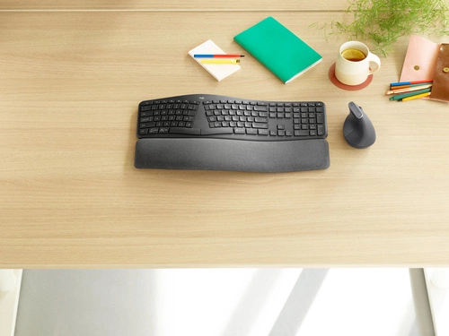 Draadloze toetsenbord Logitech ERGO K860 for Business QWERTZ (DE)