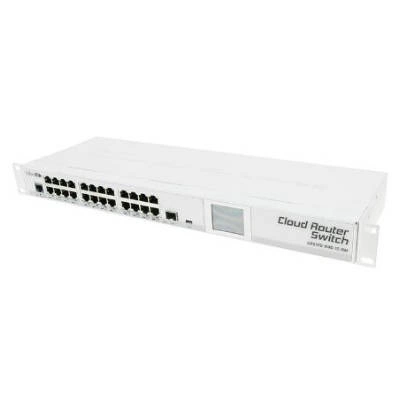 Schakelaar Mikrotik CRS125-24G-1S-RM 24x 10/100/1000 1x SFP