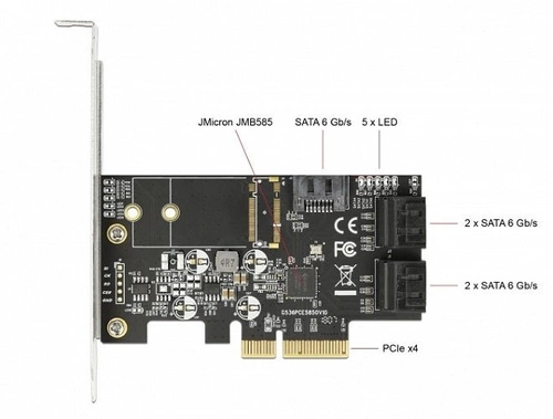 BROADCOM MegaRAID 9560-16i 05-50077-00 SAS/SATA/NVMe 12Gb/s 8GB nieuw 3 jaar