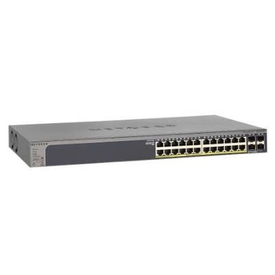 Switch Netgear GS728TP-100EUS | 256 kB | 56 Gb/s | 24x Port Ethernet