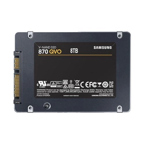 SSD-schijf Samsung 870 QVO 8000GB 2.5'' SATA 6Gb/s QLC | MZ-77Q8T0BW