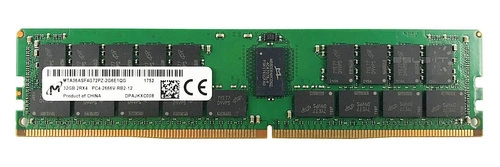 RAM-geheugen 1x 32GB Micron ECC REGISTERED DDR4 2Rx4 2666MHz PC4-21300 RDIMM | MTA36ASF4G72PZ-2G6