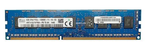 RAM-geheugen 1x 8GB Hynix ECC UNBUFFERED DDR3 2Rx8 1600MHz PC3-12800 UDIMM | HMT41GU7AFR8A-PB