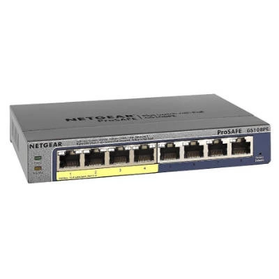 Switch Netgear GS108PE-300EUS | 192 kB | 16 Gb/s | 8x Port Ethernet