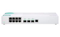 Schakelaar QNAP QSW-308-1C 8x RJ-45 10/100/1000 Mbps 1x RJ-45/SFP+ 2x SFP+