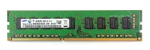 RAM-geheugen 1x 4GB Samsung ECC UNBUFFERED DDR3 1333MHz PC3-10600 UDIMM | M391B5273CH0-CH9