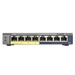 Switch Netgear GS108PE | 192 kB | 16 Gb/s | 8x Port Ethernet