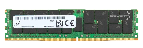 RAM-geheugen 1x 32GB Micron ECC LOAD REDUCED DDR4 2Rx4 2666MHz PC4-21300 LRDIMM | MTA36ASF4G72LZ-2G6