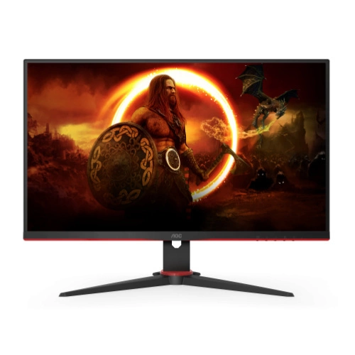 Monitoren 23.8" AOC 24G2SAE/BK 1920 x 1080 Full HD 165Hz schermmatrix VA