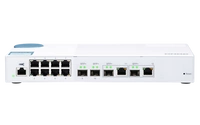 Schakelaar QNAP QSW-M408-2C 8x 1Gb 2x SFP+ 2x RJ-45/SFP+