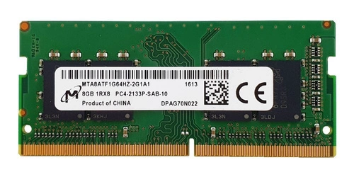 RAM-geheugen 1x 8GB Micron SO-DIMM DDR4 2133MHz PC4-17000 | MTA8ATF1G64HZ-2G1