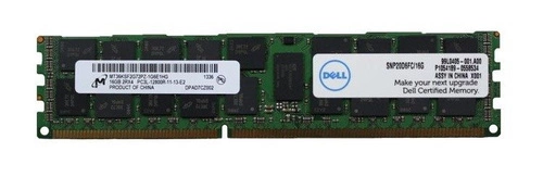 RAM-geheugen 1x 16GB DELL PowerEdge & Precision Workstation DDR3 1600MHz ECC REGISTERED | SNP20D6FC/16G