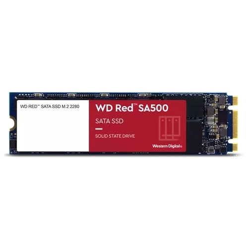 SSD-schijf Western Digital WD Red SA500 1TB M.2 2280 SATA 6Gb/s | WDS100T1R0B