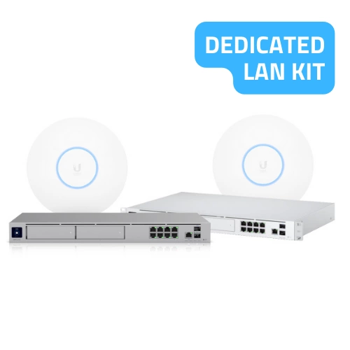 Ubiquiti speciale kit voor het bouwen van een LAN van 30-50 gebruikers
