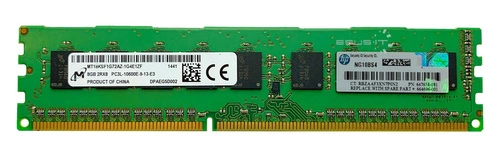 RAM-geheugen 1x 8GB Micron ECC UNBUFFERED DDR3 2Rx8 1333MHz PC3-10600 UDIMM | MT18KSF1G72AZ-1G4