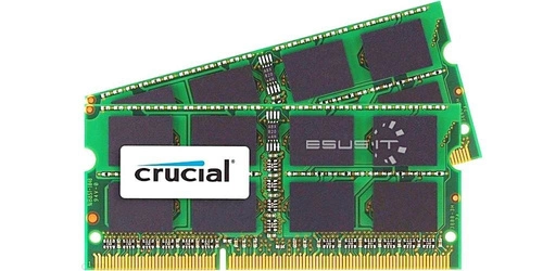 RAM-geheugen 2x 8GB Crucial SO-DIMM DDR3 1600MHz PC3-12800 | CT2KIT102464BF160B
