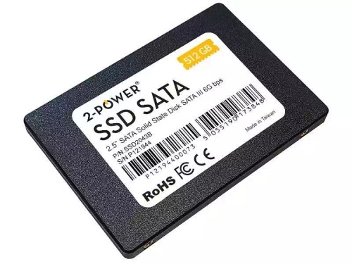 SSD-schijf 2-POWER 512GB 2.5'' SATA 6Gbps | SSD2043B