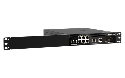 Schakelaar QNAP QSW-M2106PR-2S2T 6x 2.5Gb | 2x 10Gb 2x SFP+ 310 W PoE+/PoE++