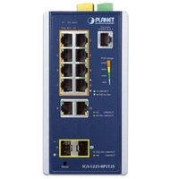 Schakelaar Planet IGS-5225-8P2T2S 10x 1Gb 2x SFP 240 W PoE+