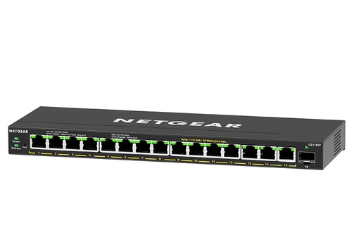 Schakelaar Netgear GS316EP-100PES 15x 1Gb 1x SFP 180 W PoE+