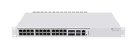 Schakelaar Mikrotik CRS326-4C+20G+2Q+RM 20x 100/1000/2500 4x RJ-45/SFP+ combo  2x QSFP+