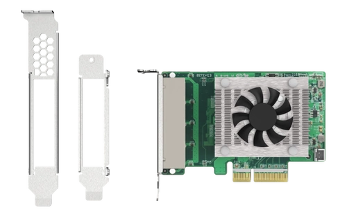 Netwerkkaarten QNAP QXG-2G4T-I225 4x RJ-45 2.5Gb