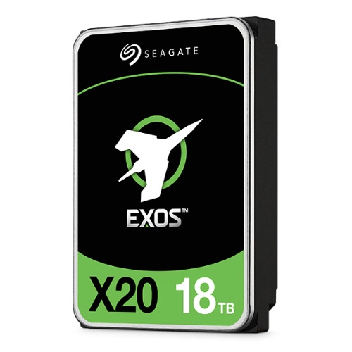 Harde schijf Seagate Exos X20 3.5'' HDD 18TB 7200RPM SATA 6Gb/s 256MB | ST18000NM003D-REC