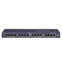 Switch Netgear GS116GE | 512 kB | 32 Gb/s | 16x Port Ethernet
