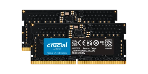 RAM-geheugen 1x 16 GB Crucial SO-DIMM DDR5 4800MHz PC5-38400 | CT16G48C40S5