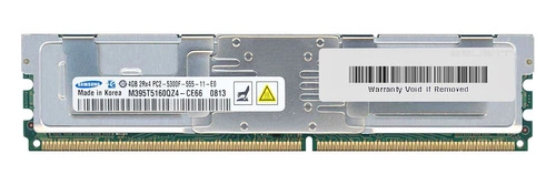 RAM-geheugen 2x 4GB Samsung ECC FULLY BUFFERED DDR2 667MHz PC2-5300 FBDIMM | M395T5160QZ4-CE66
