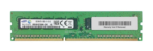 RAM-geheugen 1x 8GB Samsung ECC UNBUFFERED DDR3 1600MHz PC3-12800 UDIMM | M391B1G73QH0-CK0