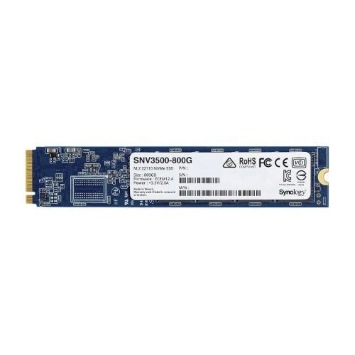 Schijf SSD gewijd voor de server Synology SNV3000 800GB M.2 22110 NVMe SNV3500-800G