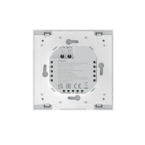 Slimme schakelaar Aqara Smart Wall Switch H1 EU (No Neutral) | WS-EUK01