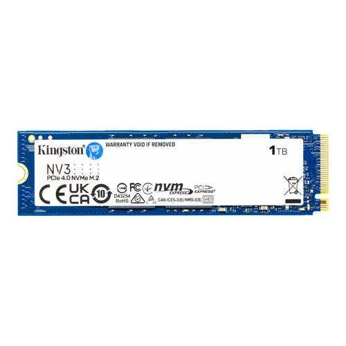 SSD-schijf Kingston NV3 1TB M.2 NVMe 4.0 | SNV3S/1000G