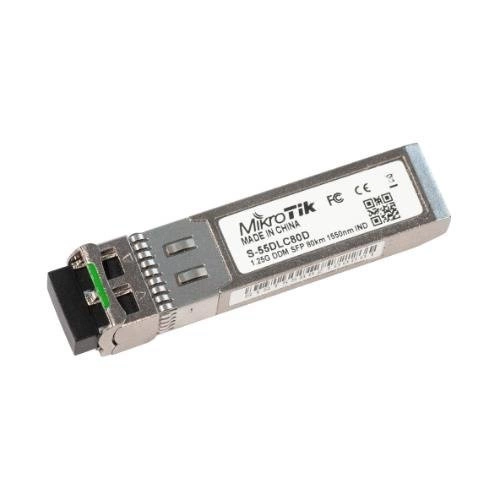 SFP-Modules Mikrotik S-55DLC80D LC 1 Gbps SFP 80km