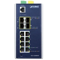 Schakelaar Planet IGS-12040MT 8x 1Gb 4x SFP