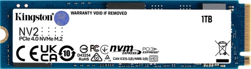 SSD-schijf Kingston NV2 1TB M.2 NVMe 4.0 | SNV2S/1000G