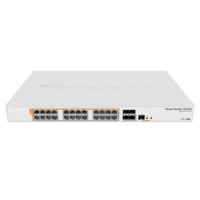 Schakelaar Mikrotik CRS328-24P-4S+RM 24x 10/100/1000 4x SFP+ 450 W PoE+