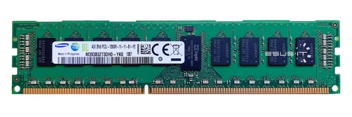 RAM-geheugen 1x 4GB Samsung ECC REGISTERED DDR3 2Rx8 1600MHz PC3-12800 RDIMM | M393B5273DH0-YK0